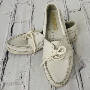 DEXTER Navigator USA Leather Deck Shoes 7.5 VGUC